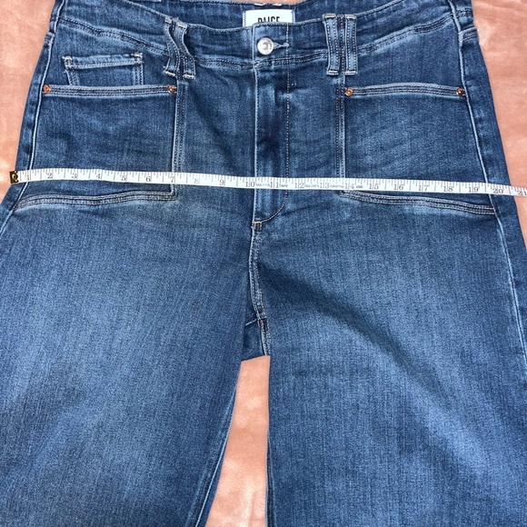 PAIGE Anessa Wide Leg Jean in color: Amoroso, Size 32 - Picture 12 of 16